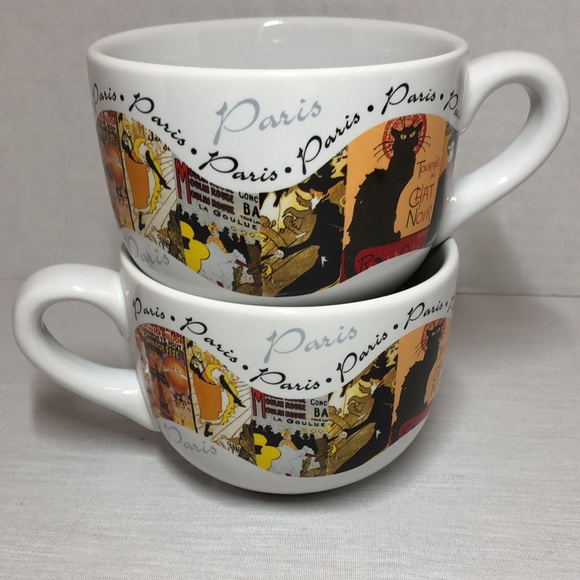 PARIS MUGS ARTERTRE RETRO - Picture 1 of 11